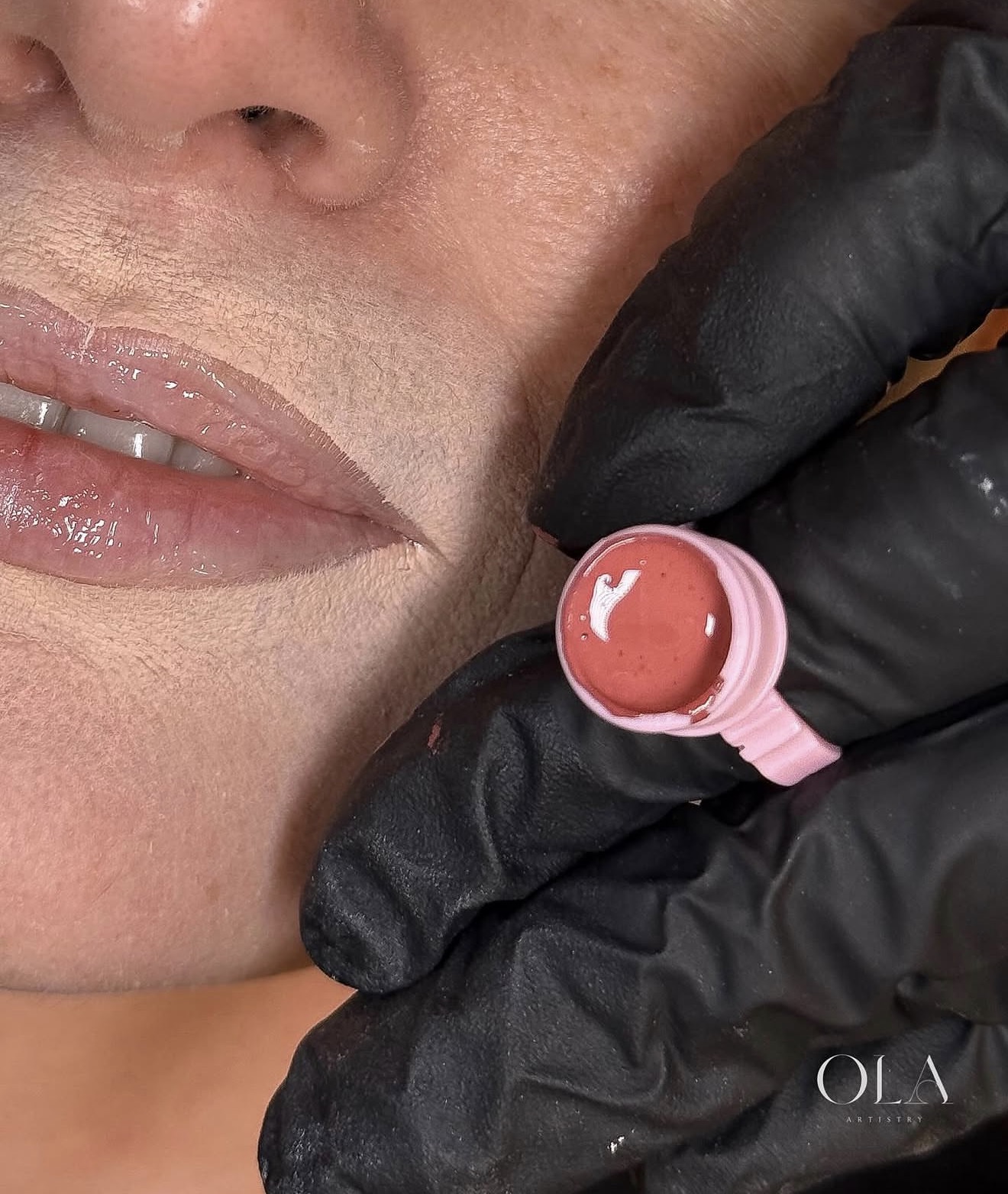 Lip blush artistry