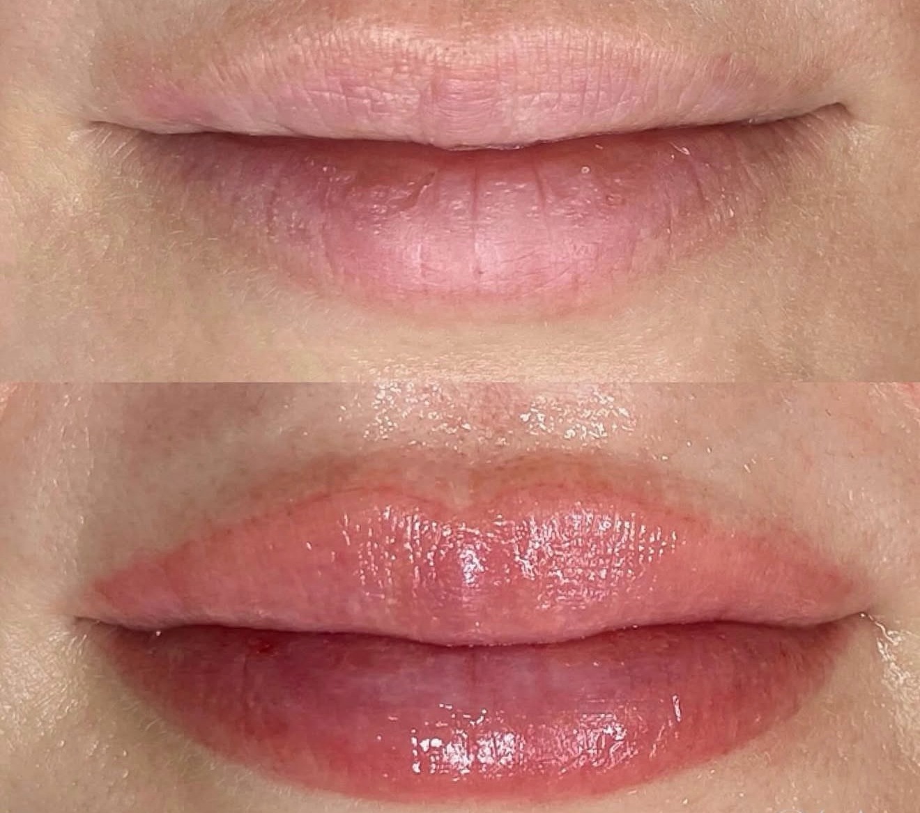 Lip blush result