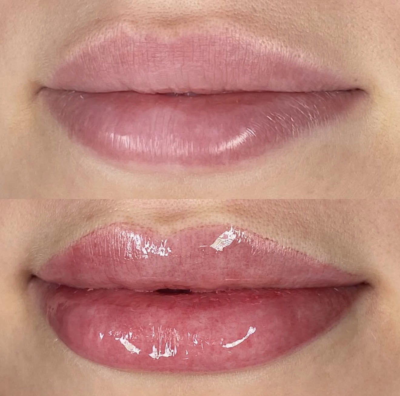 Lip blush result